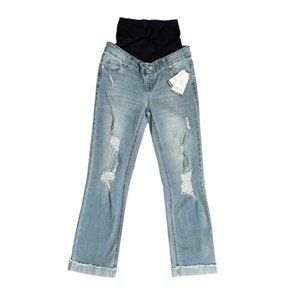 NWT Cropped Maternity Jeans